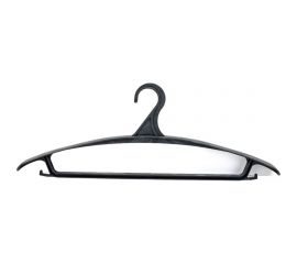 Вешалка для верхней одежды Мультипласт Групп размер 52-54, черная SK345 