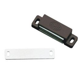 Магнитная защелка Tech-Krep 2 кг одинарная с ответной планкой, коричневый пакет Tech Kre 112595 