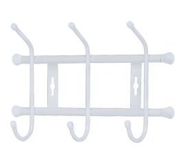 Настенная вешалка Nika ВН3 ВН3/МС матовый серый 