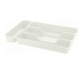 Лоток для столовых приборов Phibo 280х176х35 мм, светло-серый 433209207 