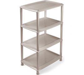 Универсальная этажерка Martika Джета 4 полки коричнево-серая С742КСЕР 