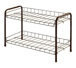 Этажерка для обуви Nika 3, 2 полки, медная ЭТ3/А 