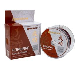 Леска Nisus n-fcf-0437-300 forward carpfeeder brown 0.437мм/300м, nylon 00000294558 