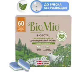 Таблетки для посудомоечной машины BioMio BIO-TOTAL Эвкалипт, 60 шт 510.26090.0101 