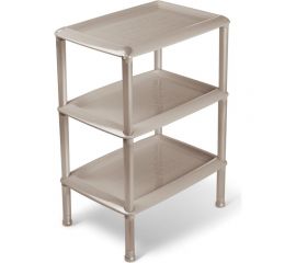 Универсальная этажерка Martika Джета 3 полки коричнево-серая С741КСЕР 