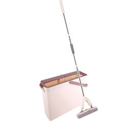 Система для уборки MILEY MOP V швабра с PVA и ведро с отжимом 100-134 