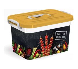 Контейнер для шашлыка Полимербыт ВСЕ НА ПИКНИК 10 л 438101100 