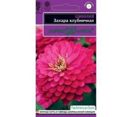 Цинния ГАВРИШ Захара клубничная 5 шт. Эксклюзив 1071858321 