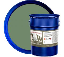 Грунт-эмаль Ленинградка ХВ-0278 5 кг, хаки УТ000012427 