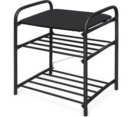 Банкетка Nika Б1-1 Б1-1/Ч черный/матовый черный 