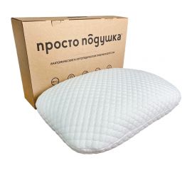 Ортопедическая подушка ПРОСТО ПОДУШКА с эффектом памяти для детей и взрослых "№1" К1501 