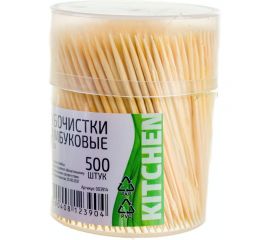 Бамбуковые зубочистки Рыжий кот TP-500 500 шт 003914 