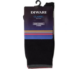 Мужские носки DIWARI CLASSIC 5С-08СП, р.27, 000 черный, 3 пары 1001330120030012000 