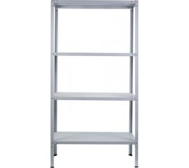Стеллаж ООО ФУРАМА СТФЛ 2000x1000x700 мм, 4 полки, серый СТФЛ201070-4 