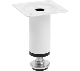 Круглая опора ТУНДРА OKR001WH d=30 мм, H=80 мм, цвет белый 9371374 