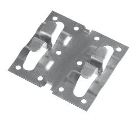 Крепеж для керамогранита ЗУБР кляймер-кг рядовой 10x70x75 мм, 80 шт. 30855 