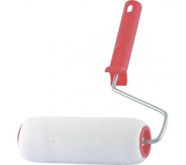 Валик в сборе 200мм, D 48мм, D ручки 6мм, крепление шплинтом СИБРТЕХ Поролон 80143 