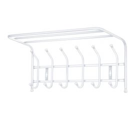 Настенная вешалка Nika ВП6 ВП6/МБ матовый белый 