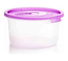 Круглый контейнер с клапаном ПОЛИМЕРБЫТ СМАЙЛ 0.4л СВЧ 4352000 