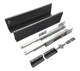 Комплект системы выдвижения Lemax PROF lembox, h=167, 400 мм, серый Lembox-167-400-GR 