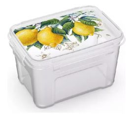 Прямоугольный контейнер Полимербыт Fresh для СВЧ, 1.1 л 437625800 