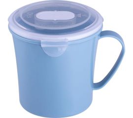 Контейнер-кружка с клапаном Полимербыт MOVE 0.65 л, для СВЧ 434580100 