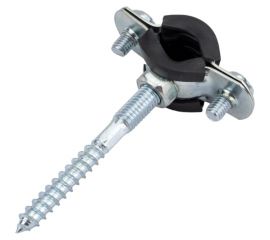 Хомут Uni-Fitt 3/8 15-19 мм с резиновым уплотнителем, шпилькой и дюбелем 850U1800 