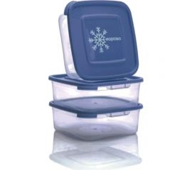 Комплект контейнеров для замораживания продуктов Полимербыт 3 шт, 0.7 л 436403600 