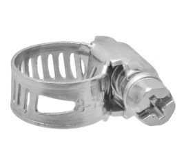 Обжимной хомут MasterProf червячный, нерж. сталь, 8-12 мм, 5 шт. ИС.140873 