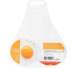 Контейнер для приготовления яиц в СВЧ Полимербыт Глазунья для 3-х яиц 434530000 