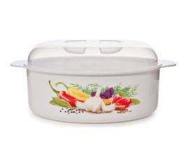 Кастрюля для свч-печи Полимербыт 2.1 л 438530000 