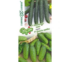 Семена ГАВРИШ Огурец Китайский змей 0.5 г, Король грядки 0.5 г, серия Дуэт 1026999161 