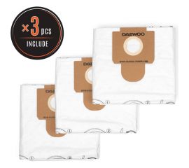 Фильтр-мешок синтетический увеличенного объема 3 шт DAEWOO DAVC 60TB 