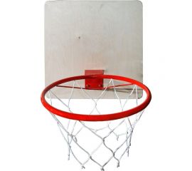Баскетбольное кольцо с сеткой КМС диаметр 295 мм 136 
