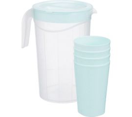 Набор Полимербыт кувшин 2,5 л, 6 стаканов, 0.4 л 431450100 