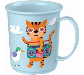 Детская кружка Пластишка с декором 0.18 л, светло-голубой 43138023151 