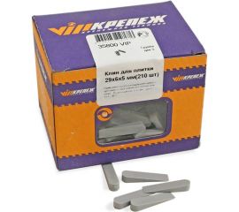 Клин для плитки (210 шт; 29х6х5 мм) VIPкрепеж 35800 VIP 