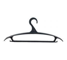 Вешалка для верхней одежды Мультипласт Групп размер 48-50, черная SK154 