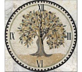 Стеклянные часы ООО Оптион АНТИЧНОЕ ДЕРЕВО 80228 