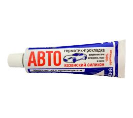 Автогерметик - прокладка Казанский силикон 60 г 7012019W60 