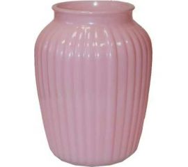Ваза Никольский завод светотехнического стекла 92-021-20 Луана 1 высота 19.5 см розовая 067712 