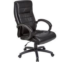 Кресло для руководителя Easy Chair 648 TPU черное, искусственная кожа, пластик 716341 