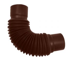 Универсальный гибкий отвод Murol 80 мм, коричневый 14060 