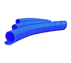Защитная спираль для шлангов, рукавов и проводов Hydrosafe диаметр 13-18 мм, цвет синий, 50 метров HS13BLU50 