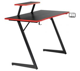 Компьютерный стол BRADEX Basic 110x59x75 см, c полкой для монитора 40x20 см FR 0682 