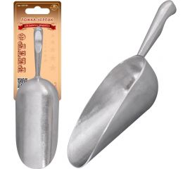 Ложка-черпак для сыпучих продуктов МУЛЬТИДОМ общая длина 18.5 см VL57-63 