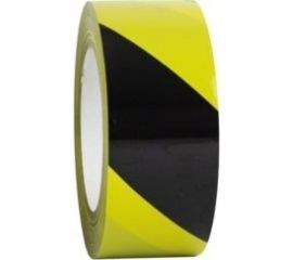 Лента для разметки Mehlhose GmbH ПВХ ОПП толщина 190 мкм цвет желтый/черный KMLW07533 