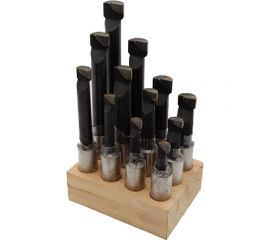 Комплект расточных резцов 12 шт, 18 мм, правые, горизонтальные ТЕХНОРЕАЛ МА400023011 