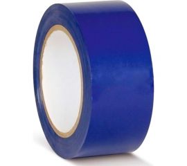 Лента для разметки самоклеящаяся Vell длина 33 м, ширина 50 мм, синяя, 0,15 мм, ПВХ (Standart) 301587 