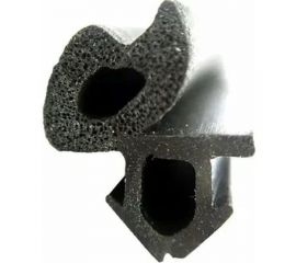 Уплотнитель для окон и дверей KOMFORT москитные системы rehau raucell ПВХ, черный, 14м УРЧ02035 